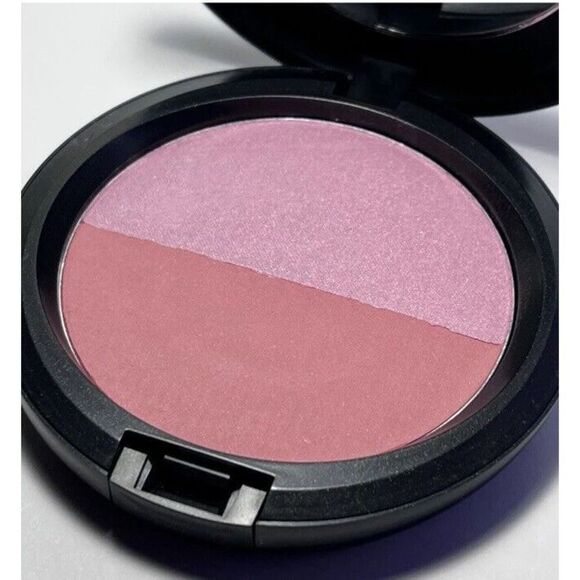 MAC *WELL DRESSED/FLEUR POWER* Satin Powder Blush Duo ~ Pink, Pinkish Coral And - Picture 5 of 6